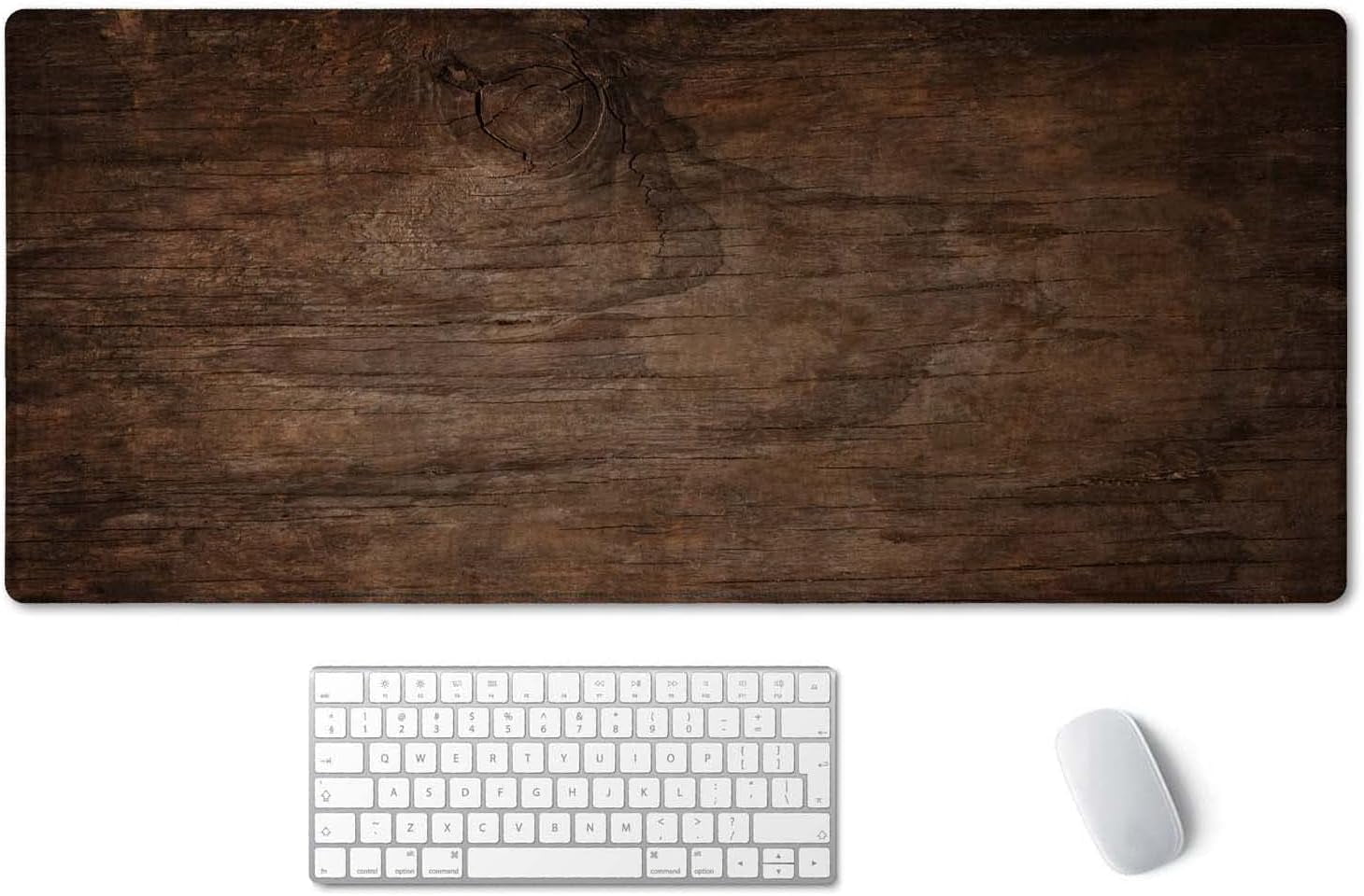 Large Gaming Mouse Pad Blcak And White, Non-Slip Rubber Base Mousepad With Stitched Edges Keyboard Mouse Mat Desk Pad Work Laptop Home 31 5 X 11 8 Inch Cute Po - View #10