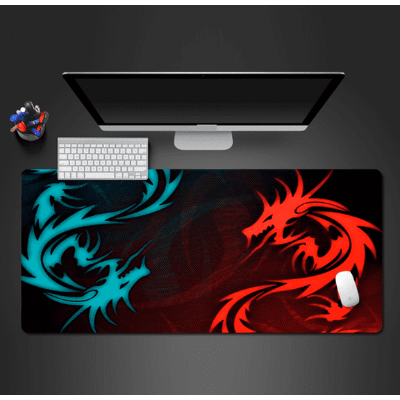 Extended Gaming Mouse Pad Desk Keyboard Mat Large Size 800MM X 300MM 31x12