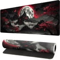 thumbnail image 1 of Extended Gaming Mouse Pad, Large Gaming Mouse Waterproof with Stitched Edges, Non-Slip Desktop Pad for Home and Office, Level Up Your 31.5x11.8 Inch\u2026 (Dark Night), 1 of 6
