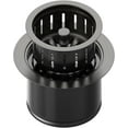 thumbnail image 1 of Extended Garbage Disposal Flange Basket Strainer Stopper, Deep 304 Stainless Steel Kitchen Sink Flange for 3-1/2 Inch Standard Sink Drain Hole, Bronze Deep Sink Disposal Stopper(ORB), 1 of 11