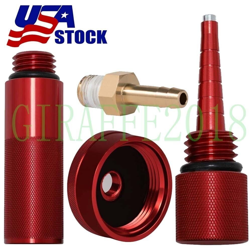 Extended Gas Cap/Oil Change Dipstick For Honda