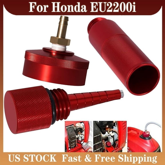 Extended Gas Cap,Oil Change Funnel,Magnetic Dipstick For Honda Generator EU2200i