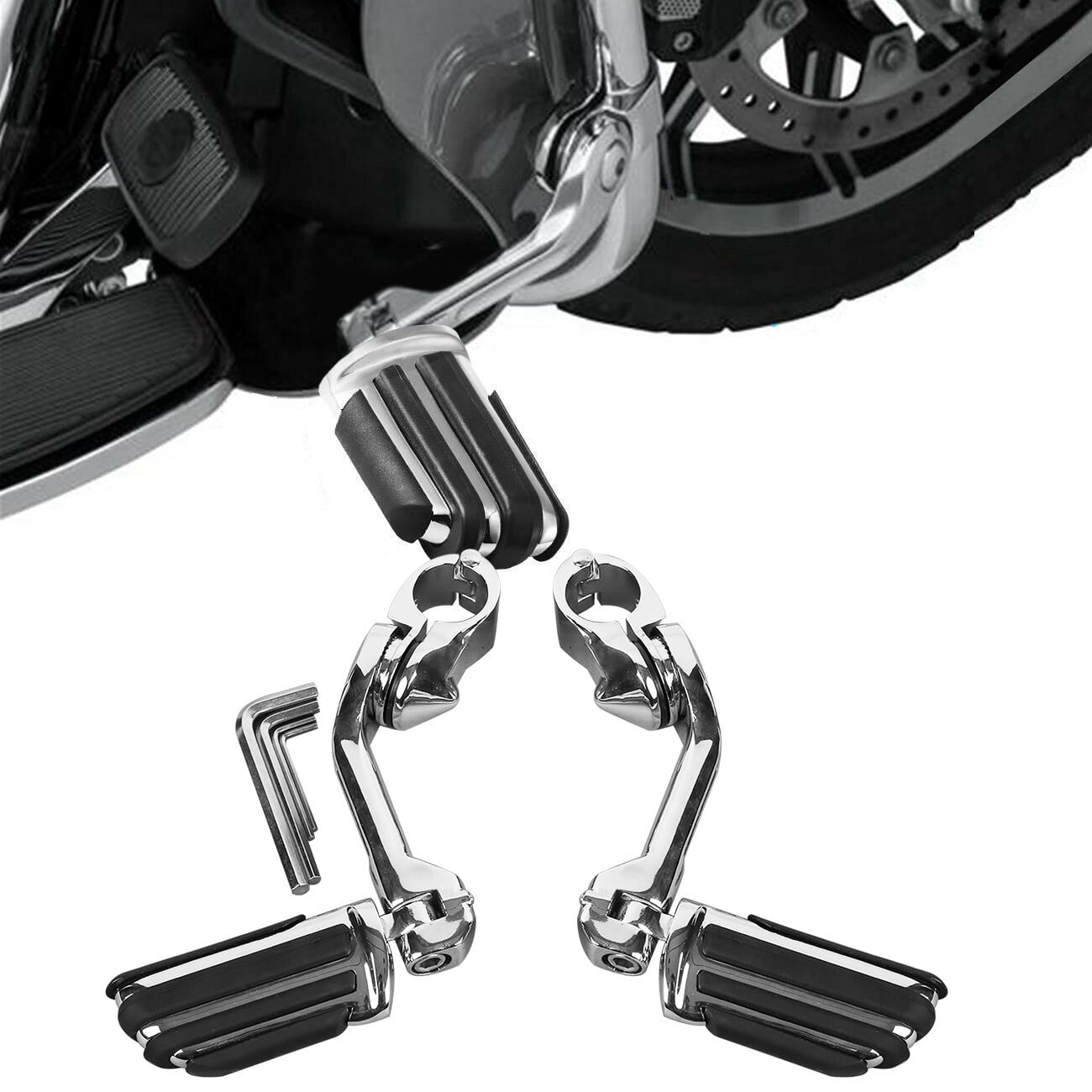 harley extended foot pegs