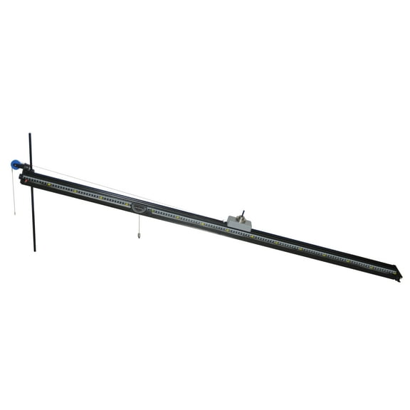 Extended Inclined Plane - Experiment Components Only - Mass, Speed, Potential & Kinetic Energy - Extended Inclined Plane, Car, Pulley, Cord, Rod, Protractor (No Base) - Visual Scientifics by Eisco