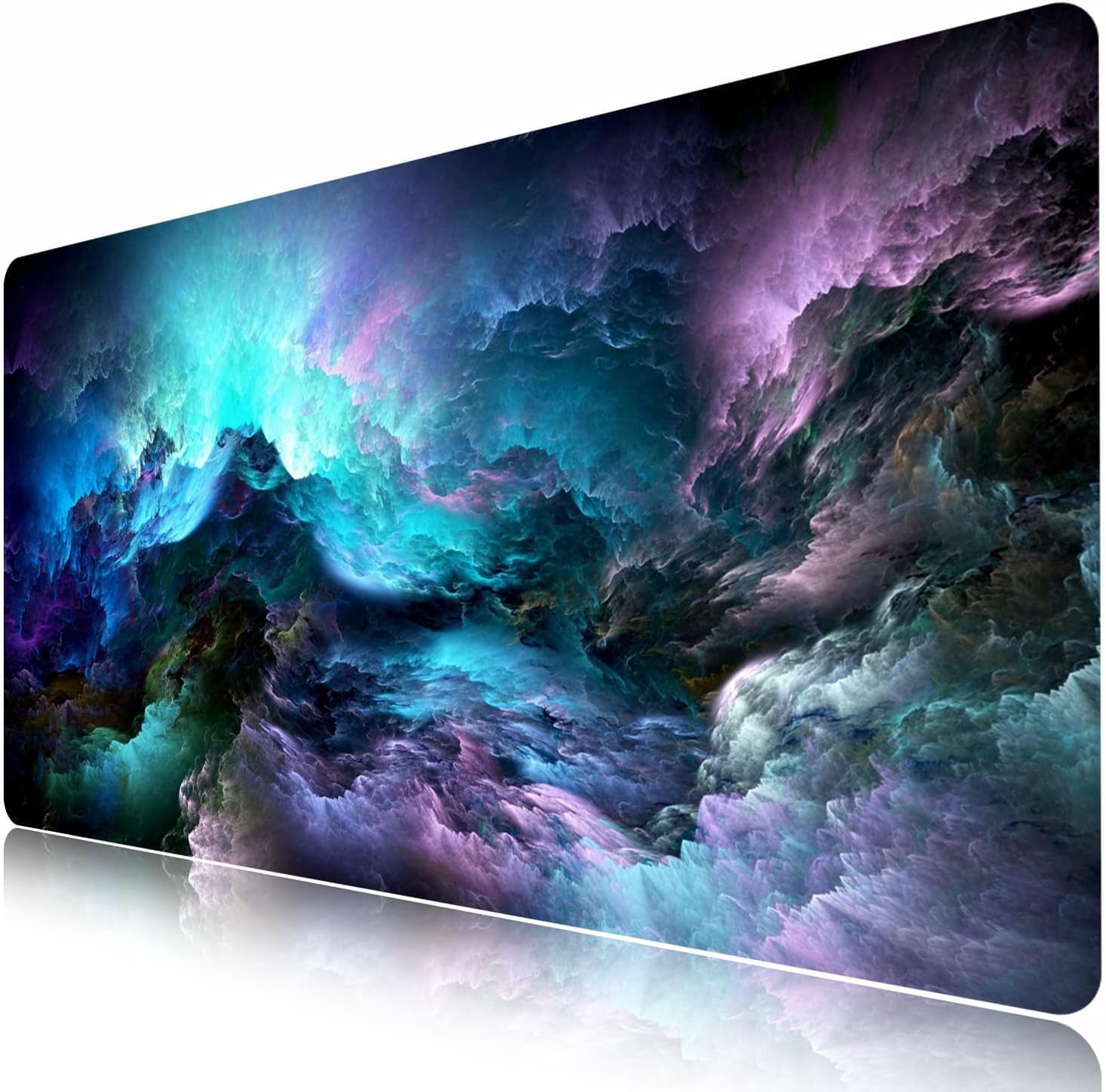 Extended Large Mouse Pad, Gaming Mouse Pad, Full Desk Keyboard Mouse Pad, XXL Bigmouse Pad with Anime, Waterproof and Anti-Skid for Office Desk Decor (35.4×15.75×0.1 inch)