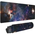 thumbnail image 1 of Extended Large Mouse Pad, XL Gaming Mousepad 31.5 x 11.8 Inch, Big Computer Keyboard Desk Pad, Waterproof Mouse Mat with Stitched Edges and 3mm Thick Long Non-Slip Base for Office Gaming, Galaxy, 1 of 6