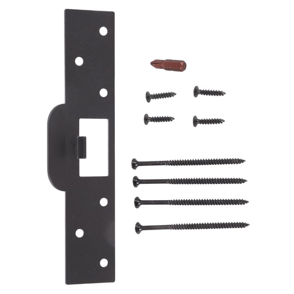 Extended Length Door Frame Reinforcement Plate Security Lip Conceals Damage Repaired Strikers Holes Stainless Steel
