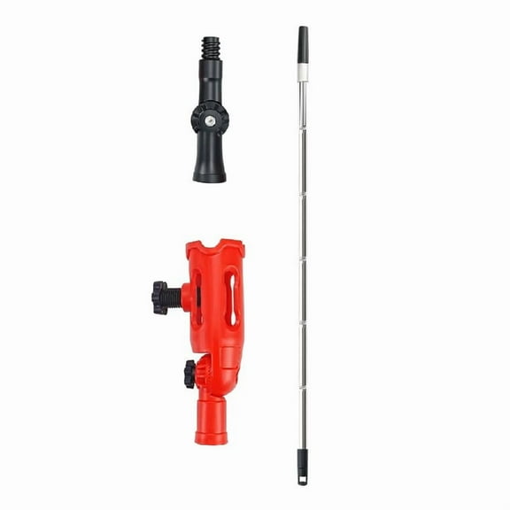 Extended Length Gutter Maintenance Tool Rotatable Head For Leaves Debris Removal