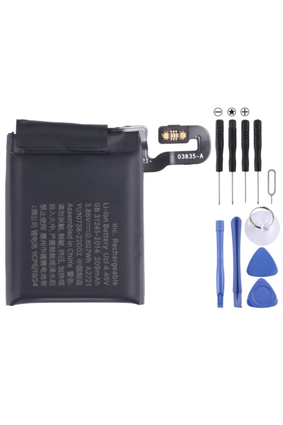 Reliabled 209mAh Replacement Power For Watch SE40mm model A2721 Perfect Fit