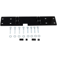 thumbnail image 1 of Moose Plow Bottom Mount Kit, Steel, Black, ATV Snow Plow Universal Push Tube Mounting Hardware (2730PF), 1 of 2
