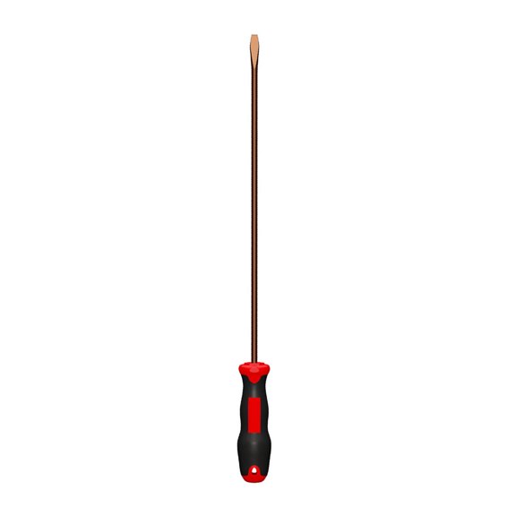 Extended Long Handle Screwdriver Head for Quick and Secure Screw Attachment Alloy Steel
