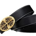 thumbnail image 1 of Extended Men's Belt, Large Size, Leather, Extra Long, Extended Belt, Extra Large, 1 of 5