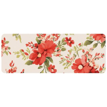 Vintage American Flag Wood Cross Mouse Pad 31.5x11.8 In Desk Accessories Big Extended Non-Slip...