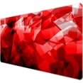 thumbnail image 1 of Extended Mouse Pad Large Gaming Mouse Pad- 35.4x15.7x0.12 inch Computer Keyboard Mouse Mat Non-Slip Mousepad Rubber Base and Stitched Edges for Game Players, Office, Study, Irregular Pattern, 1 of 6