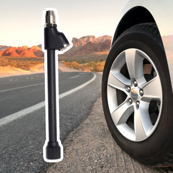 Extended Reach Double Head Air Chuck, 2-Way Connection 1/4"" FNPT Closed Air Chuck Tire Chuck