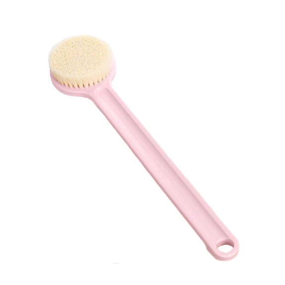 Extended Reach Shower Brush with Gentle Soft for Back Cleansing and Exfoliating Care