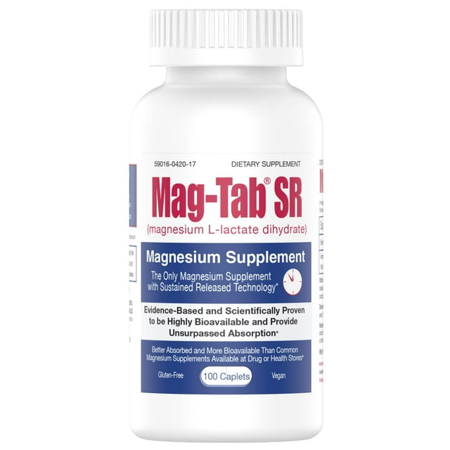 Extended Release Magnesium Lactate Delivery for 10x Better Absorption