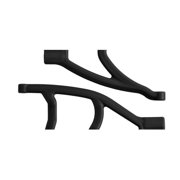 Extended Right Rear A-arms, Black
