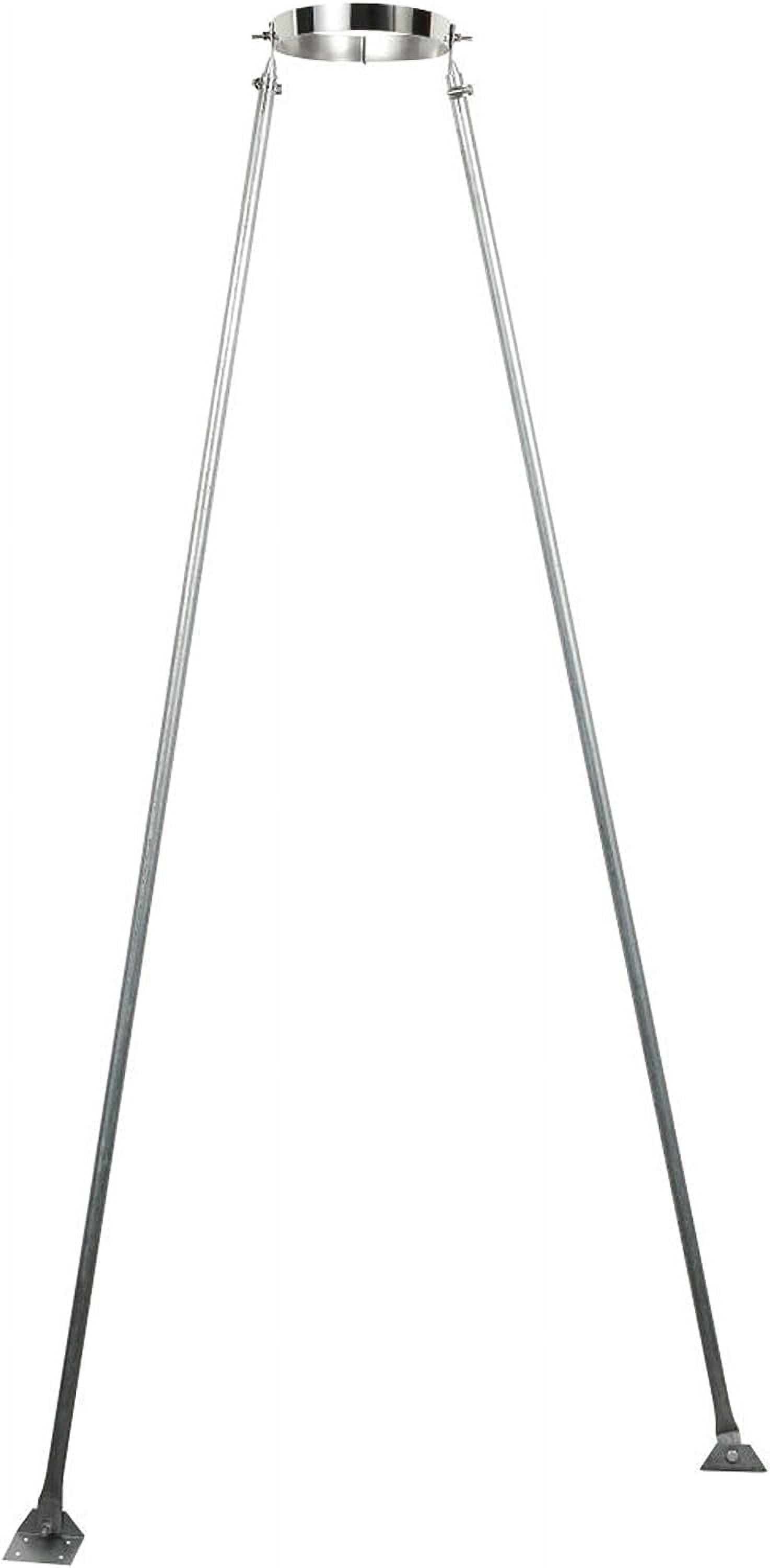 Extended Roof Brace Kit for 6" Diameter 304 Stainless Steel All Fuel