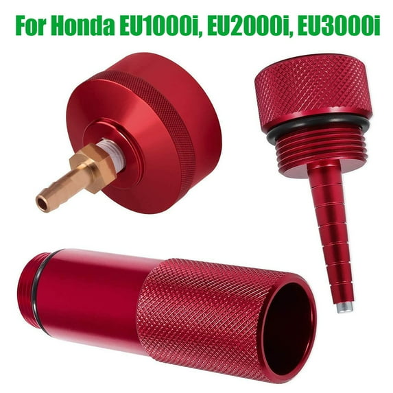 Extended Run Gas Cap Mess Free Oil Change Funnel for Honda EU2000i Generator