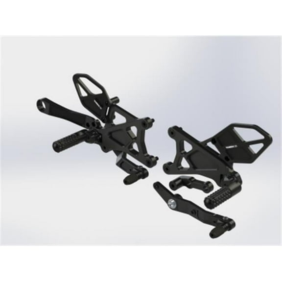 Extended Scalloped Touring Gas Tank Kit for 2003-2007 Harley-Davidson Touring Models