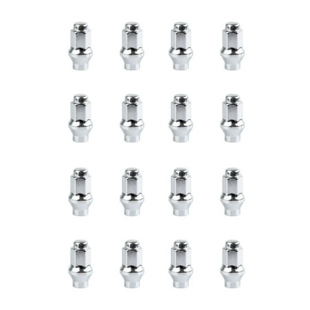 Extended Shaft Tapered Lug Nut (16 Pack) 10mm x 1.25mm Thread Pitch w/14mm Head Chrome for Kymco MXU 250 2006-2012