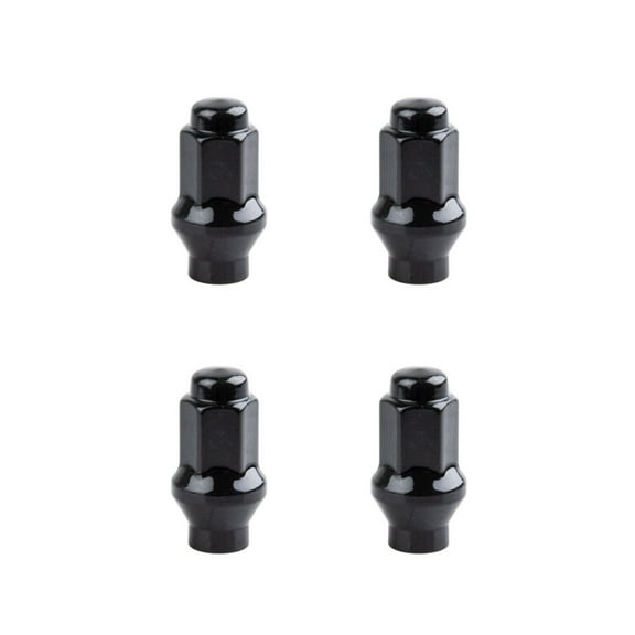 Extended Shaft Tapered Lug Nut (4 Pack) 10mm x 1.25mm Thread Pitch w/14mm Head Black for Honda TRX 500 4x4 FOREMAN 2011-2019