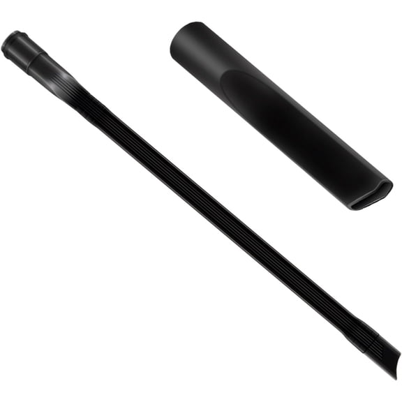 Extended Soft Crevice Tool for Vacuum Cleaners, Flat Nozzle Extension, Suitable for Cleaning Car Seats and Furniture