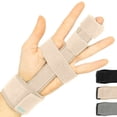 thumbnail image 1 of Vive Full-Finger Trigger Splint – Adjustable Finger & Hand Brace for Pain Relief, Sprains, Arthritis, Tendonitis, and Immobilization, Beige, 1 of 9