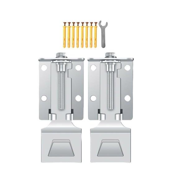 Extended Version Telescopic Bracket Hookd Support for Kitchen Ranges Hood Installation with Easy to Adjust Designs