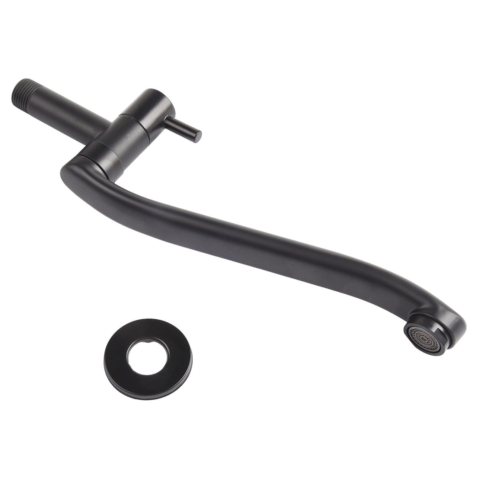 Extended wall mounted single cold kitchen sink mop pool rotatable ...