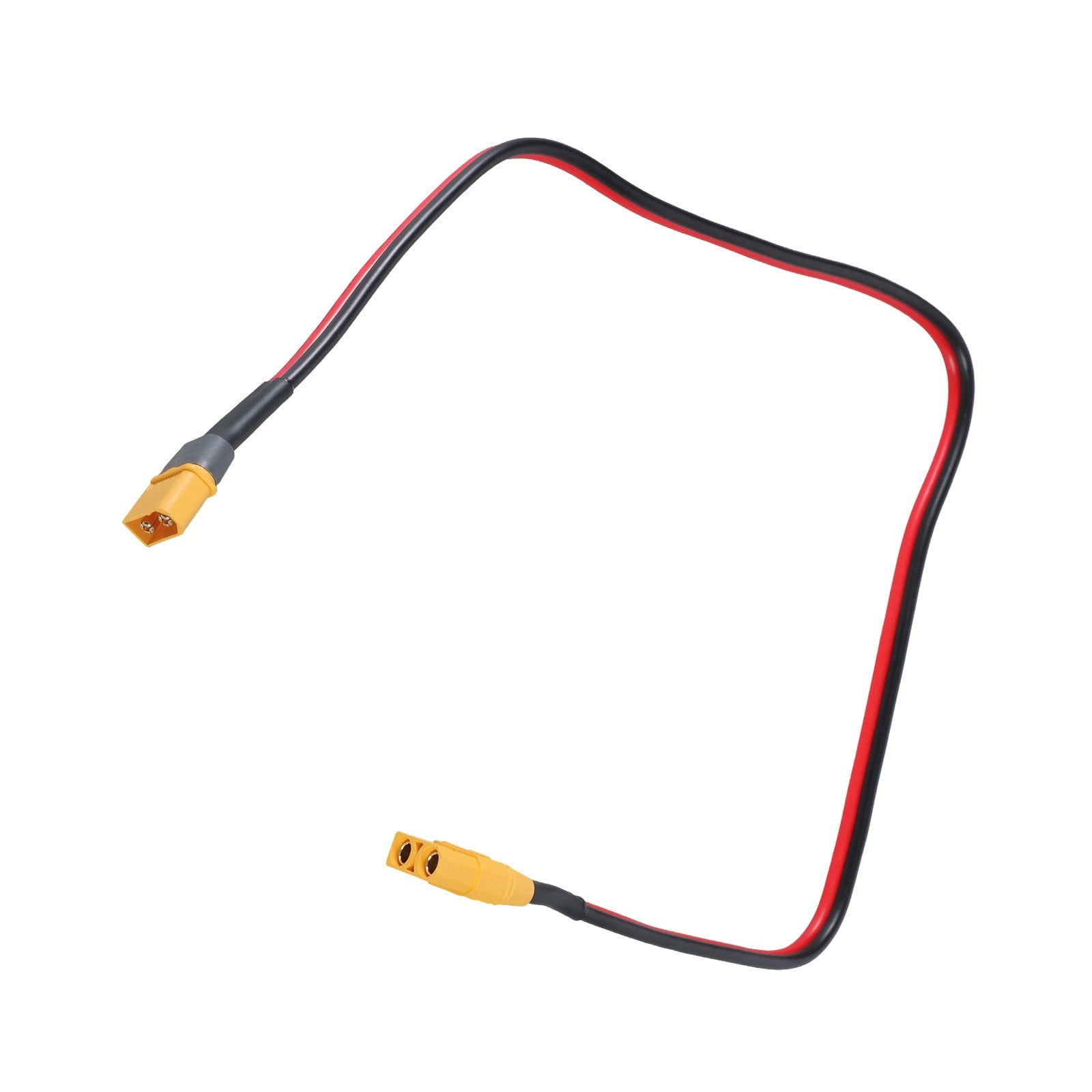 Extension Cable Male to XT90 Female Connectors Cord for Solar Panel UAV Models 12AWG Connection Wire 61-366cm