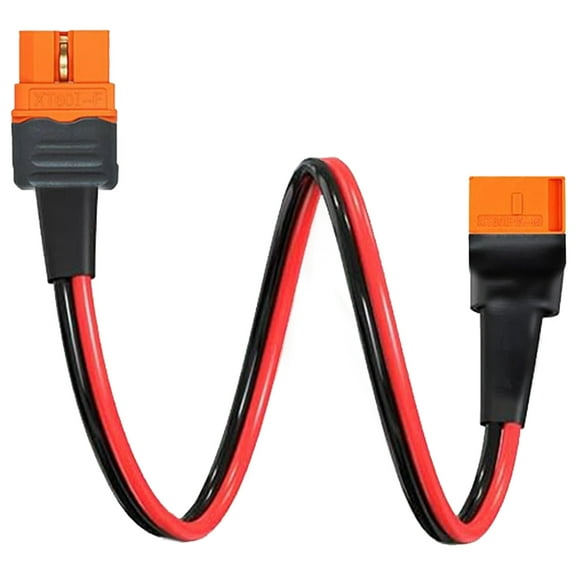 Extension Cable XT60i Male to Female Connector Cord Replacement for Remote Power Solar Panel Accessories