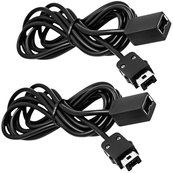 Extension Cables Compatible with Nintendo NES Classic Mini Edition Controller,2 Pack 10ft / 3m Extending Cords Compatible for Classic Edition Controller-2017 Wii Remote and Wii Nunchuck Controller
