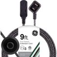 Extension Cord Braided with Footswitch 3 Outlet Polarized Extension