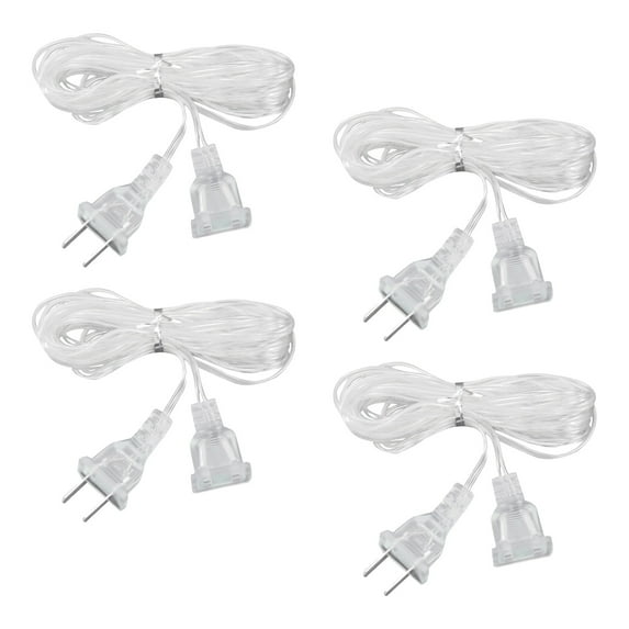 Extension Cord Clear Line Cable for Christmas Wedding LED String Decoration