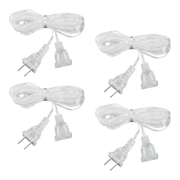 Extension Cord Clear Line Cable for Christmas Wedding LED String Decoration
