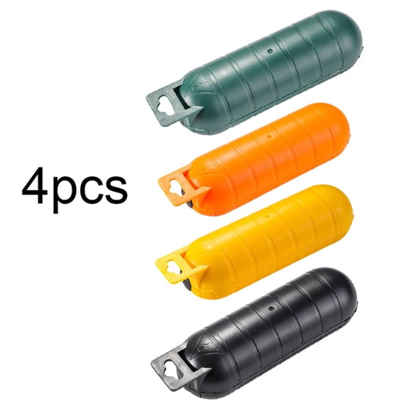 Extension Cord Cover for Outdoor Use - Weather-Resistant Cable Junction Box with Secure Rubber Seals and Adjustable Clamps, for Flat Cables and Extension Cords, Pack of 4