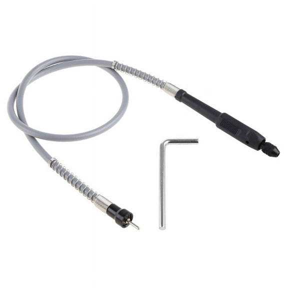 Extension Cord Flexible Shaft Rotary Grinder Tool + M8 Keyless Chuck for Dremel