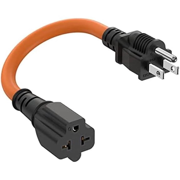 Extension Cords 12AWG Heavy Duty Extender AC Plug Adapter