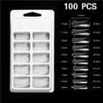 thumbnail image 1 of Extension Gel Dual Nail Forms - 300pcs Poly Nail Gel Forms Acrylic Nails Mold Artificial UV Gel DIY Polish Manicure Tool, 1 of 5