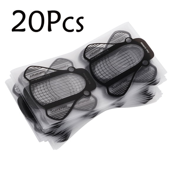 Extension Gel Nail Tips Kit for Ladies DIY Acrylic Manicure Tool Set with Sealing Glue 50