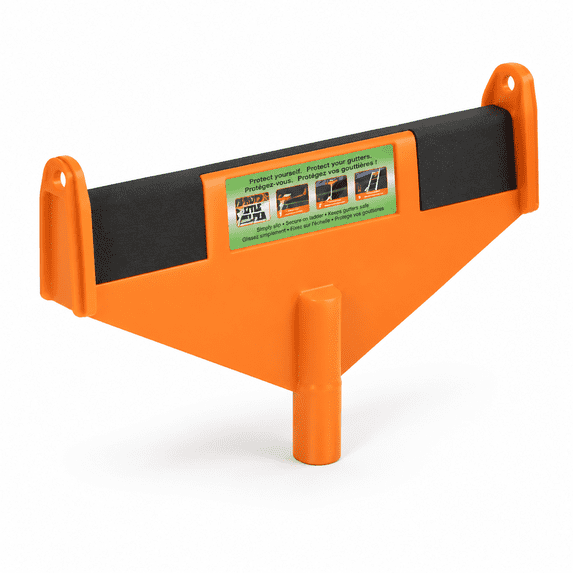 Extension Ladder Stabilizer and Gutter Guard for Roof and Gutter Work ...