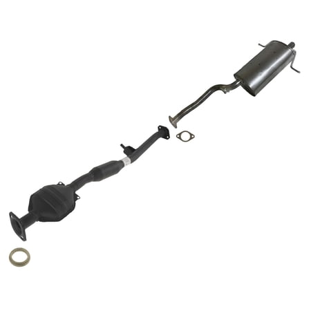 Extension Pipe Resonator & Rear Muffler fits for Subaru Forester Non Turbo 03-05