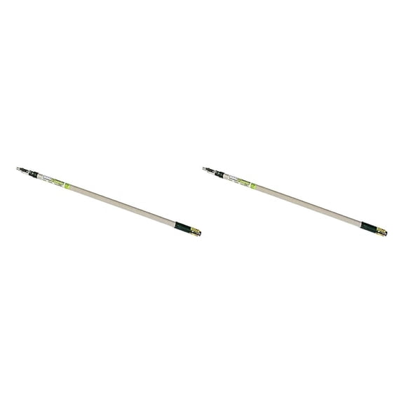Extension Pole, 4-8 ft Sherlock GT Convertible Pole Set - 2 Pack, Lightweight Aluminum Telescoping Pole for Cleaning, Painting, Window Washing, and DIY Projects