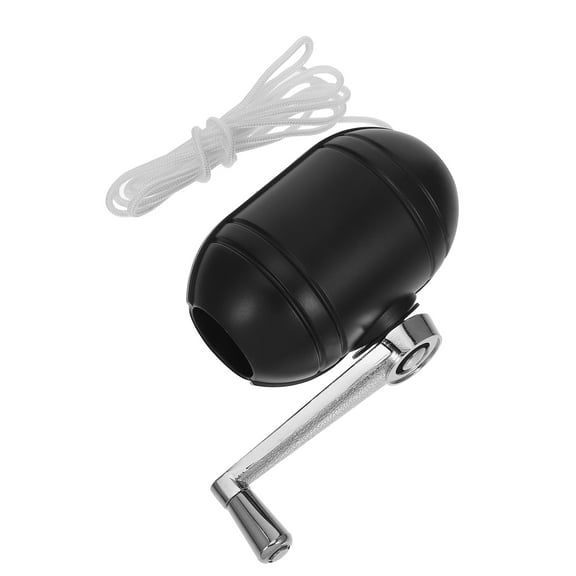 WEAVILUX Black Patio Umbrella Extension Pole, Plastic Outdoor Garden Accessory, 1 Set for Enhanced Shade Support