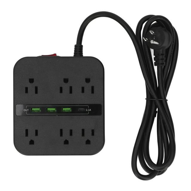 Extension Socket Power Strip USB PD Interface Multiple Ports Outlet