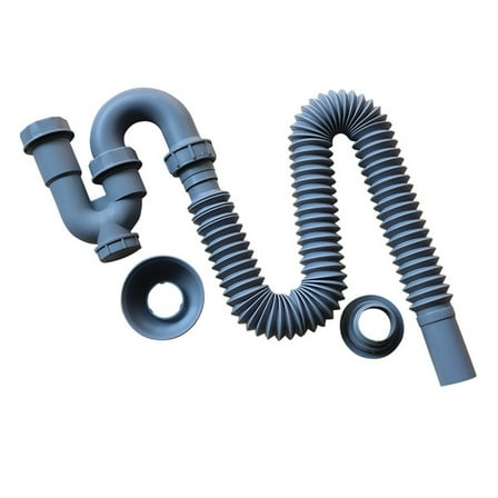 Extension Tube For Kitchen Sink Sewer Drain,Downpipe Telescopic Plastic Hose