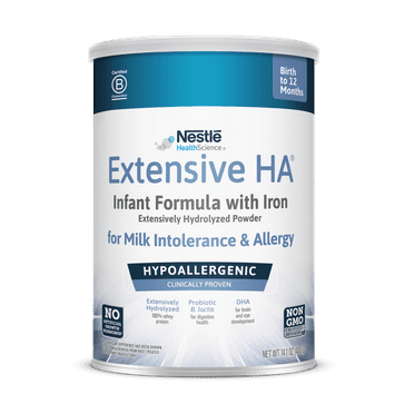 Extensive HA® Hypoallergenic Infant Formula with Iron, DHA & Probiotic for Digestive Health, 14.1 oz