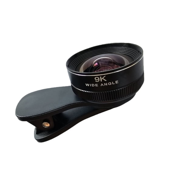 Extensive Wide Angle 9K Clarity Phone Camera Lens Quick Assembly Travel Friendly Design For Smartphones
